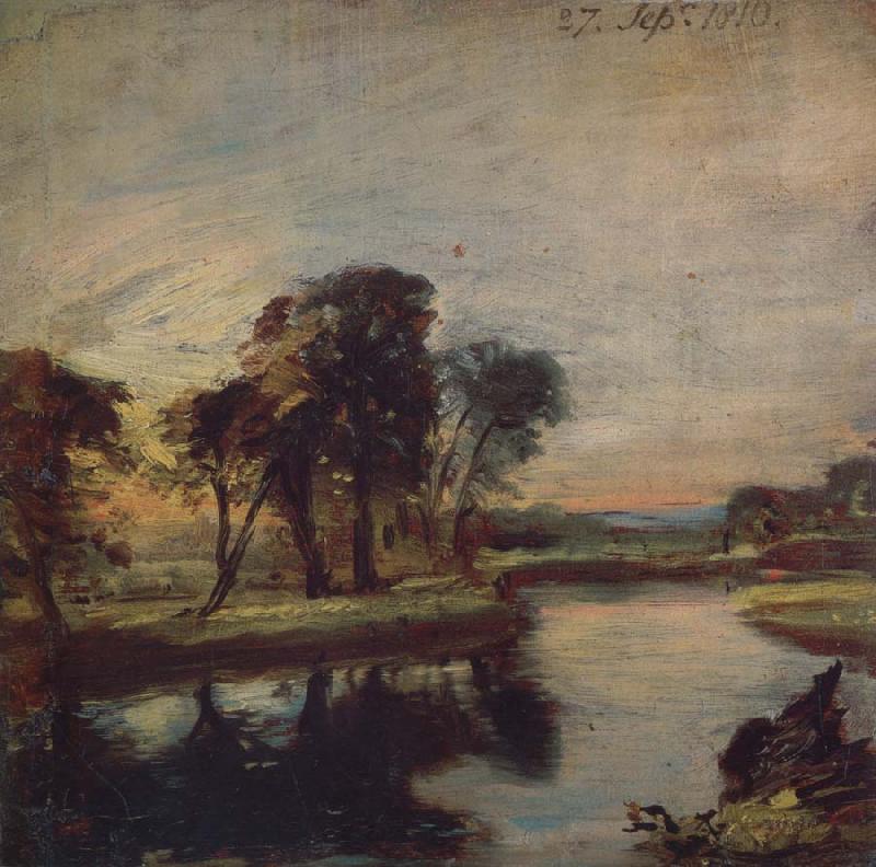 John Constable The Stour 27 September 1810 Germany oil painting art
